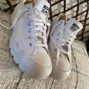 Converse All Star White High-Top Sneakers